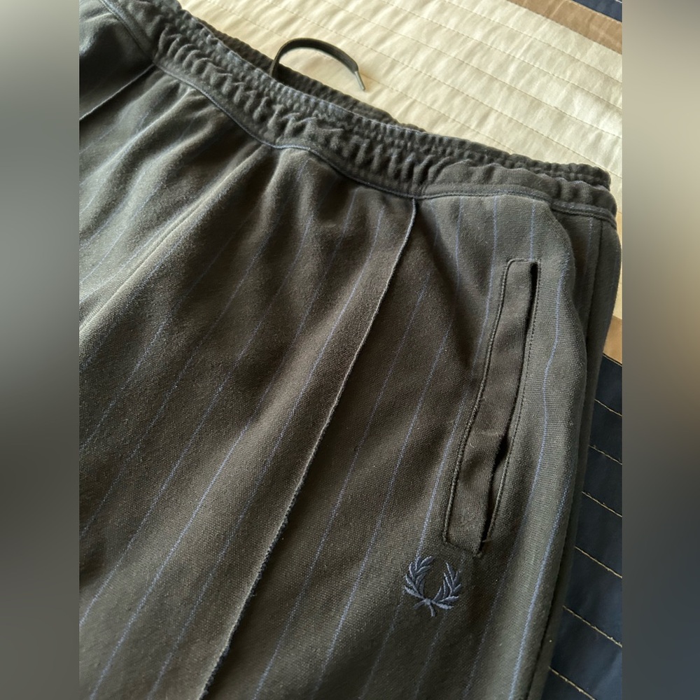 Fred Perry Men's Black Joggers